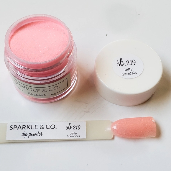 Sparkle & Co sb.219 Jelly Sandles Dip Powder Mini - Picture 2 of 3